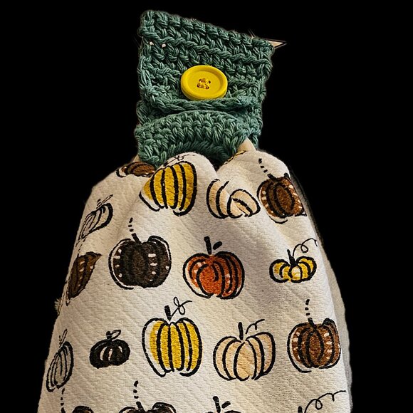 Handmade Kitchen Towel Hanger including Towel - Picture 1 of 1